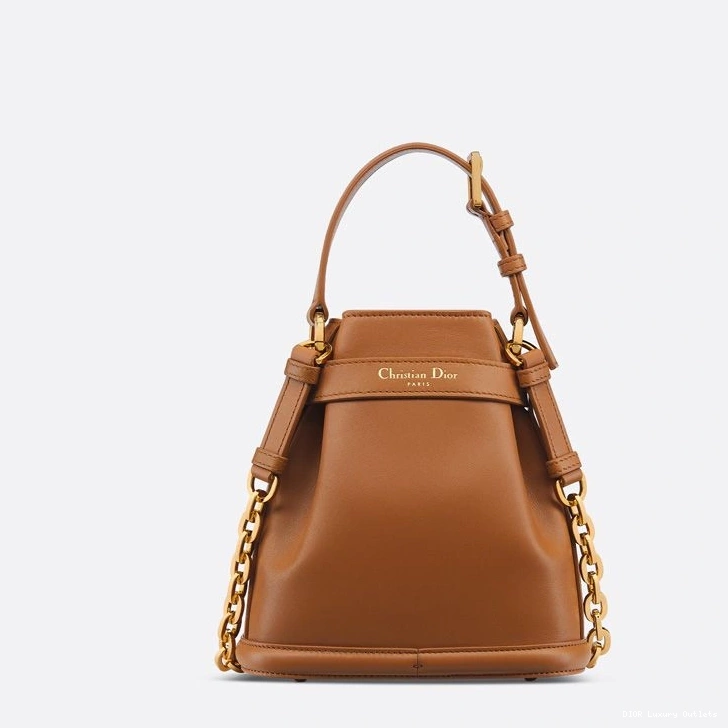 Cheap Bag Small Brown Dior C'est Calfskin CD-Embossed 0719 Luxury